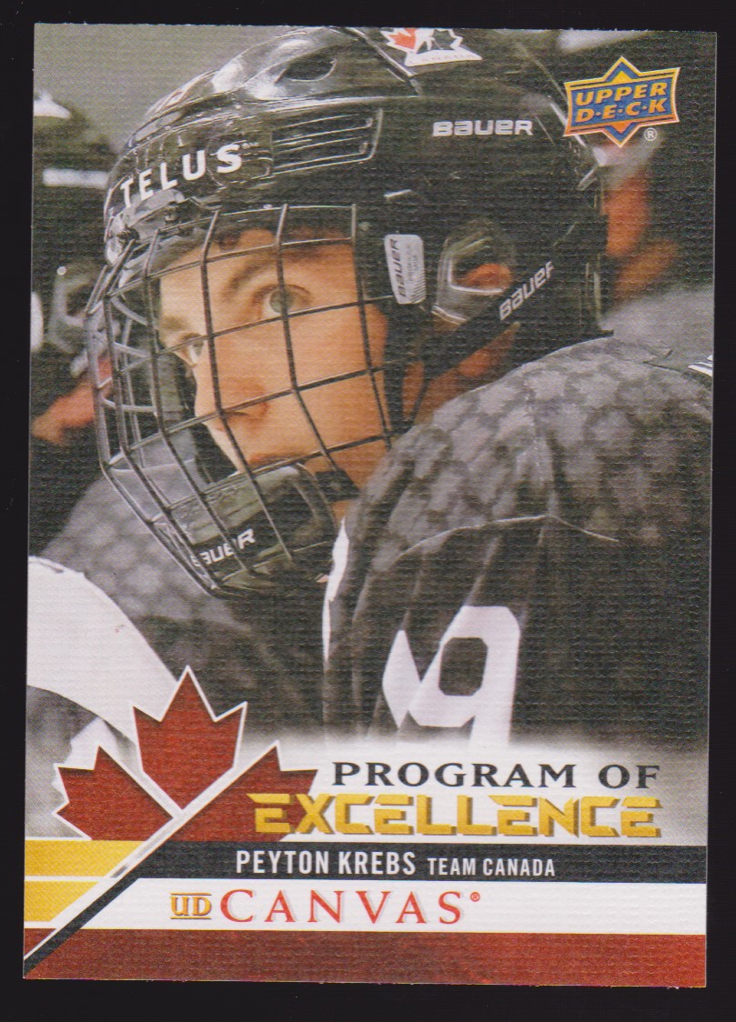 (image for) 2020-21 Upper Deck Canvas #C264 Peyton Krebs POE